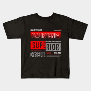 california cassual superior quality product Kids T-Shirt